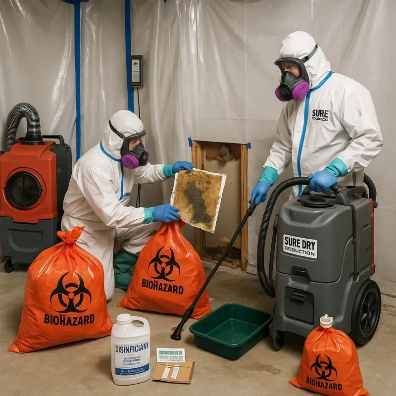 Contaminated Water Handling Protocols process in Sloan, NY