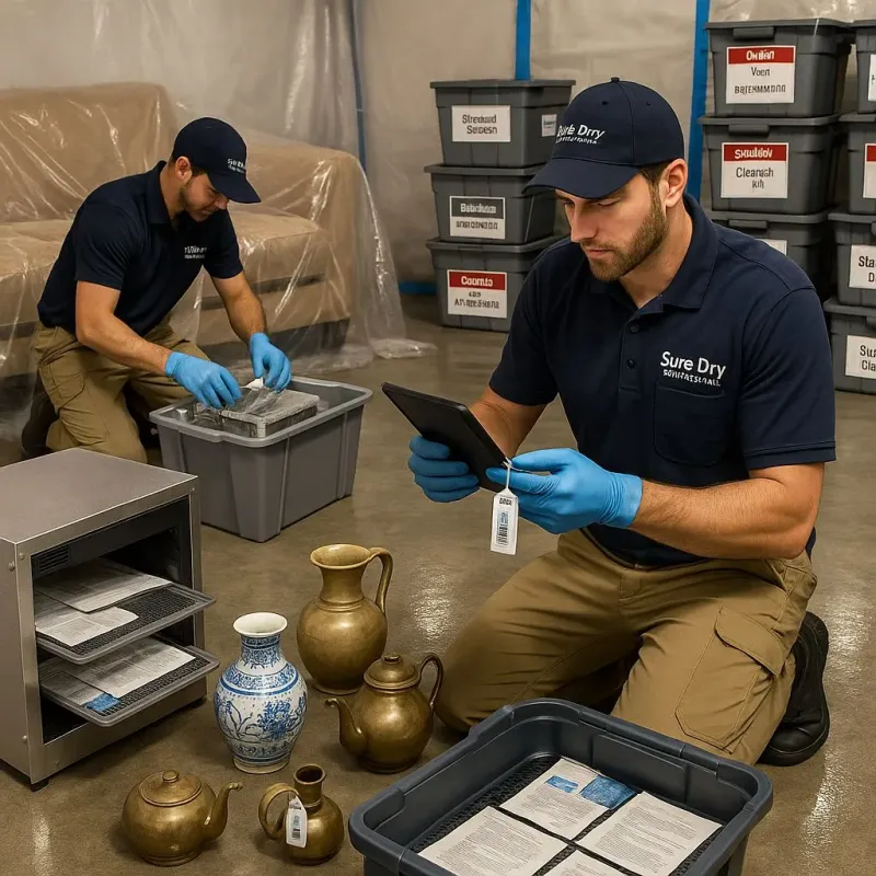 Content Protection and Restoration process in Sloan, NY