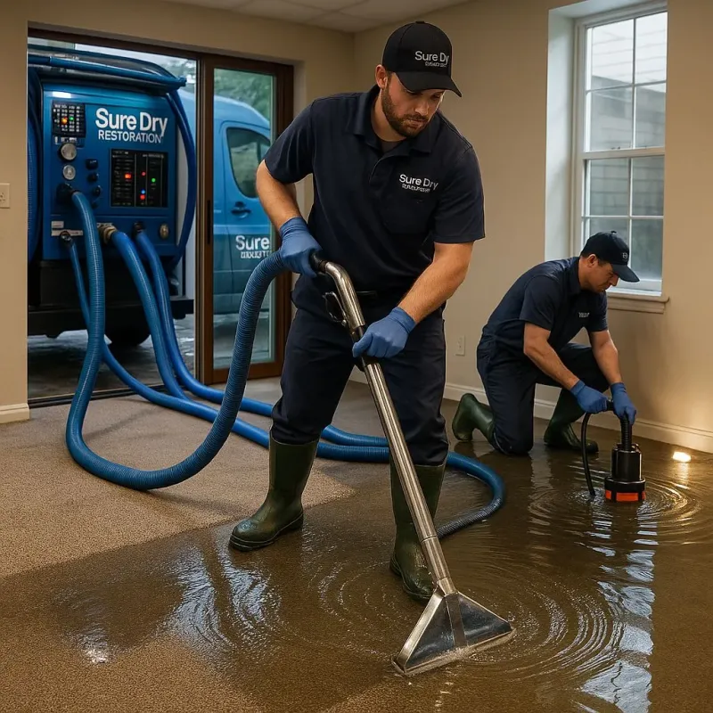 Water Extraction and Removal process in Sloan, NY